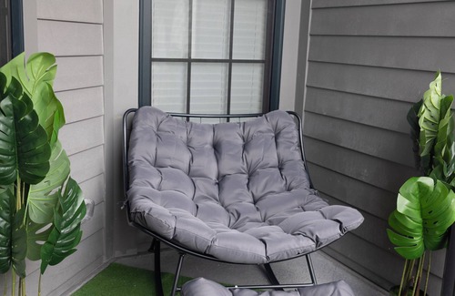 North Chesterfield Apartment | Cozy 1BR Apt Private Balcony, Gym, Yoga, Pool & Co-Working Space