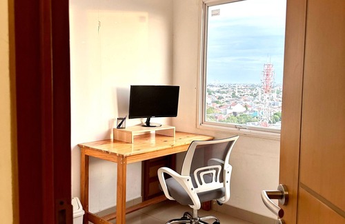 Tangerang Apartment | Cozy 1BR with Home Office The Nest Apartment Kembangan Jakarta Barat
