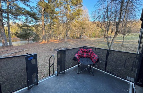 LaFayette House | Cozy 2-bedroom RV with private pond in charming La Fayette