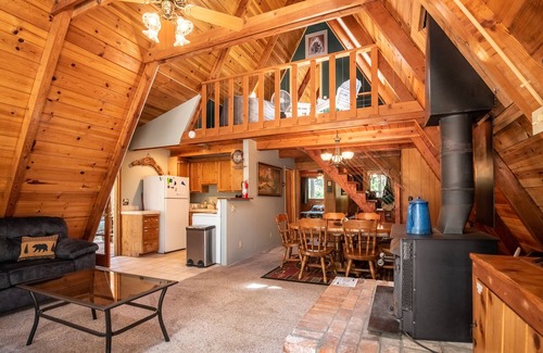 Altaville Ski Chalet | Cozy A-Frame Cabin w/Lake Access & Dog Friendly