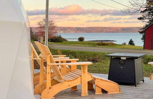 Port Wade Cottage | Cozy and luxurious Diamond Glamping Dome with panoramic views. Pet Friendly