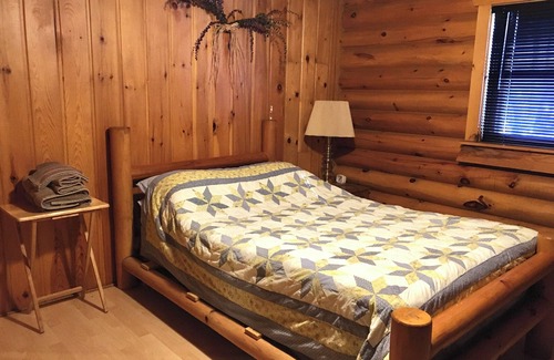 Rolette County Cabin | Cozy and peaceful 1-bedroom cabin with loft near peaceful Saint John, ND