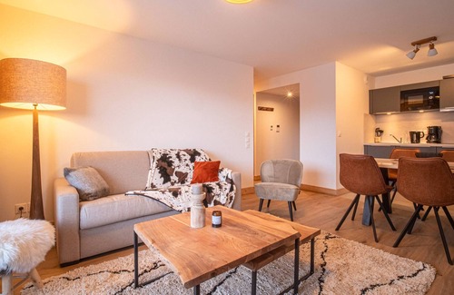 Valmorel Apartment | Cozy apartment for 7, 2 bedrooms, ski-in/ski-out with parking and WiFi