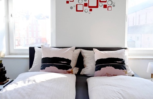 Links der Wertach-Sud Apartment | Cozy apartment [NTFLX] Nespresso, box spring bed