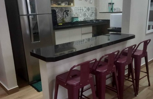 Jardim Centenario Apartment | Cozy Apartment two minutes walk from the Beach - Casal /Guarujá