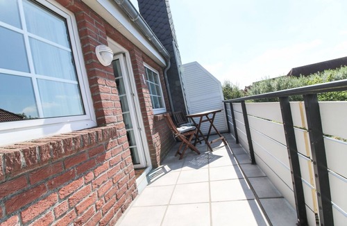 Greetsiel Apartment | Cozy apartment with balcony for 4 people