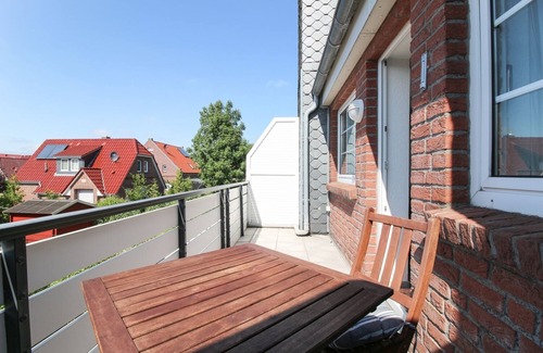 Greetsiel Apartment | Cozy apartment with balcony for 4 people