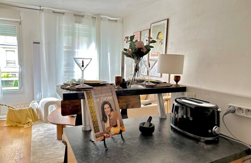 Bezons Apartment | Cozy Appartment - 10' La Defense -25' Paris - Parking