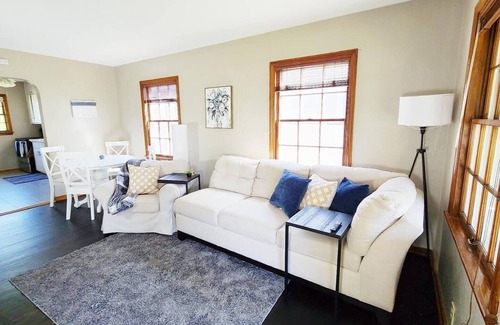 Fort Wayne House | Cozy attic bedroom in cute neighbourhood