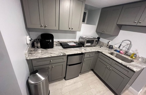 Mattapan Apartment | Cozy basement/studio apartment with kitchenette and bathroom!