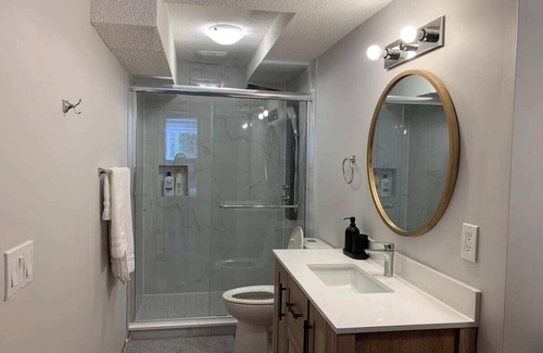 Southwest Calgary Bed & Breakfast | cozy bedroom near C-train station