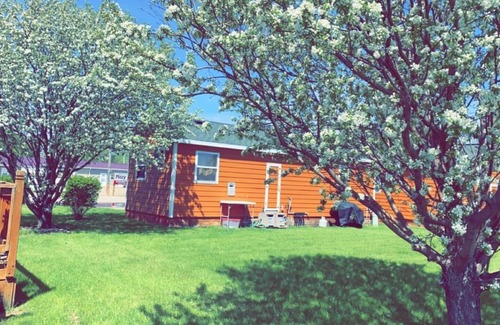 Napoleon Cabin | Cozy cabin. Sleeps 2. Includes mini fridge, microwave, Wi-Fi and outdoor space!