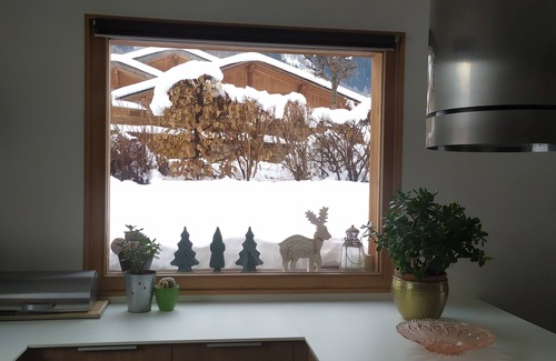 Les Bossons Ski Chalet | Cozy chalet Chamonix -130 m² - exceptional view - 6 pers