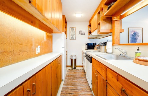 Moose Wilson Road Condo | Cozy end condo with fireplace & washer/dryer - near Teton Village & Jackson