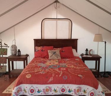 Sevier County Other | Cozy Glamp Tents at Wildland Gardens