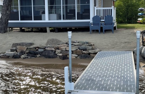 Center Ossipee House | Cozy lakefront home on Ossipee Lake, w/beach, dock and amazing view.