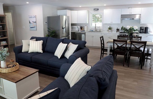 Lamoreaux Landing House | Cozy lakeside home with incredible sunsets