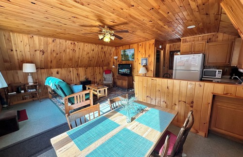 Jay Apartment | Cozy loft apartment with deck, nestled in the Adirondacks
