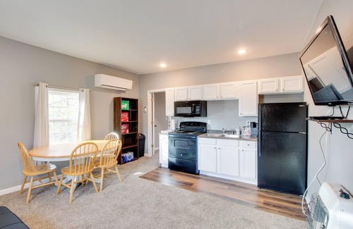 Nevada Apartment | Cozy Missouri Escape w/Balcony, Near Colleges!