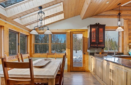Bigfork Cabin | Cozy mountain cabin on a pond w/ firepit, close to great hiking and Glacier Park