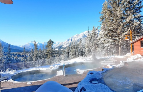 Banff Condo | Cozy Mountain Chalet with Loft | Hot Pools Access!