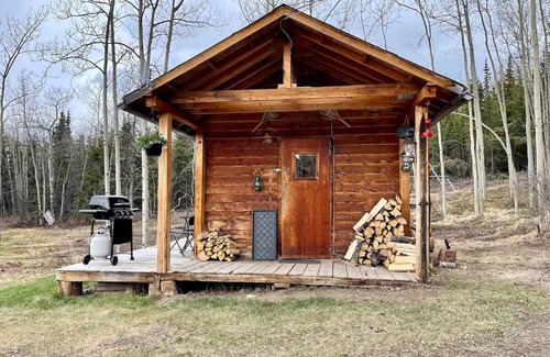 Stikine Region Cabin | Cozy off the grid cabin with stunning view