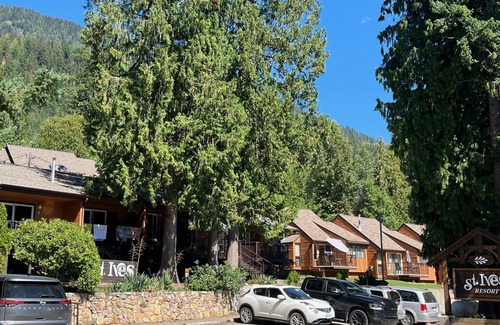 Anglemont Condo | Cozy retreat on the Shuswap Lake. 1 bedroom condo with loft. Pet-friendly.