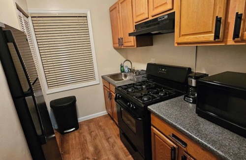 Bellevue Apartment | Cozy Retro Modern DC 1 BR Private Apt Wifi