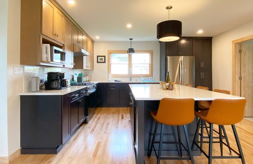 Leland House | Cozy rural retreat in fully updated, small-town farmhouse