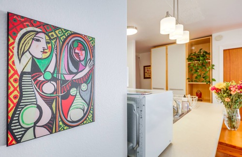 Vista Encantada Apartment | Cozy Santa Fe Studio w/Courtyard & Fireplace