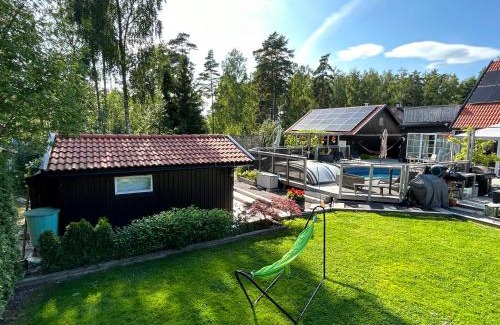Upplands-Bro Municipality House | Cozy Stay near Stockholm with Pool and BBQ access