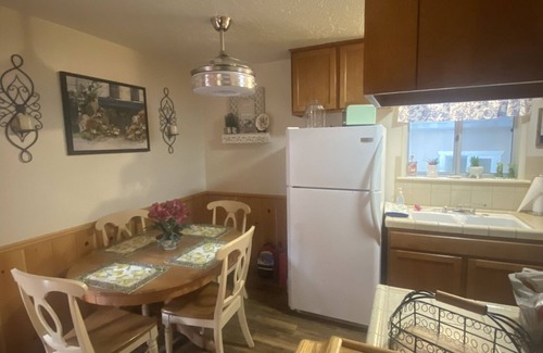 Arrowhead Villas Cabin | Cozy Stone Fireplace in a Relaxing 2 Bedroom Cabin