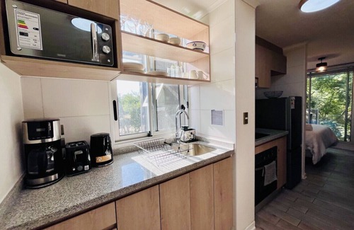 Downtown Santiago Apartment | Cozy studio with parking in the heart of Yungay!