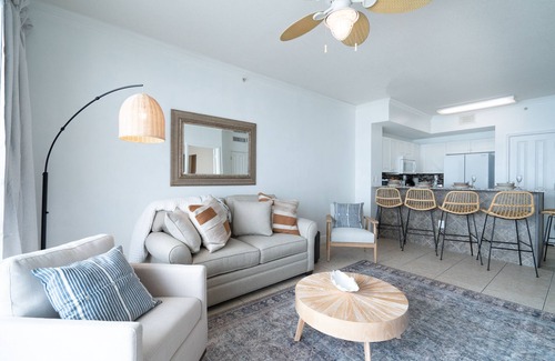 Miramar Beach Condo | Cozy up, Beach Front with two pools &Hot tub, views, sand & surf! Great rates!