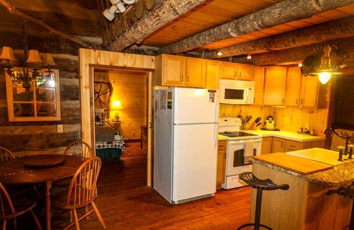 Todd Cabin | Cozy Up by the Fireplace This Fall in Your Mtn Retreat - Creekside Comfort