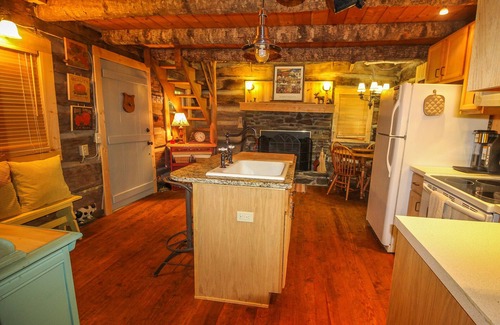 Todd Cabin | Cozy Up by the Fireplace This Fall in Your Mtn Retreat - Creekside Comfort