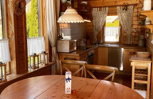 Oberharz am Brocken House | Cozy vacation home with fireplace furnished in western style.