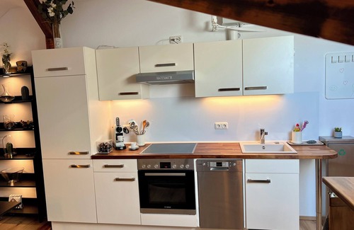 Johannisberg Apartment | Cozy vacation apartment "Zum Spätlesereiter" with balcony