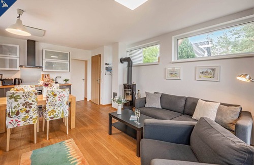 Quilitz House | Cozy vacation home in the countryside - with fireplace, terrace & view of the countryside