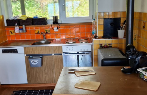 Goldiwil Ski Chalet | Cozy vacation home with views of Lake Thun and the Alps
