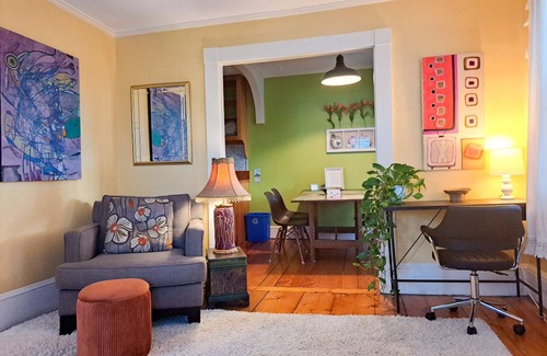 Portland Apartment | Cozy West End apartment minutes from the Old Port