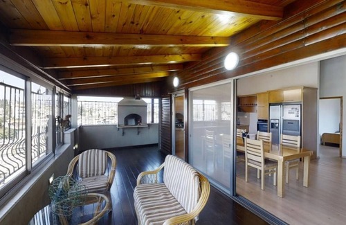 Nazareth Apartment | Cozy Wood Apartment With Great View to Nazareth