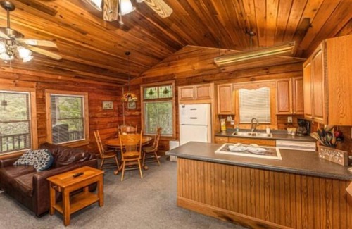 Bryson City Cabin | Creek Side Combo | Sleeps 21, Creek Access, Pets Allowed