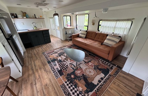 Catskill House | Creekside Magic in Luxury RV on Working Farm
