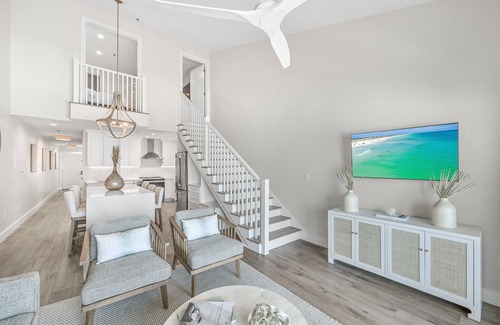 Crystal Beach Condo | Crystal Sands 312B. Completely Renovated Stunner, Free Beach Service, Pool.