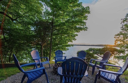 Culver House | Culver/Lake Maxinkuckee East Shore family home, Beautiful sunset views!