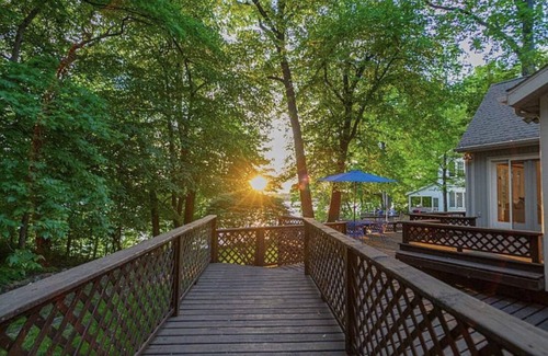 Culver House | Culver/Lake Maxinkuckee East Shore family home, Beautiful sunset views!