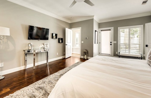 Plano House | Custom Lake-View Home with Private Heated Pool & Pool Spa
