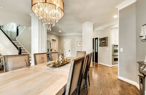 Plano House | Custom Lake-View Home with Private Heated Pool & Pool Spa