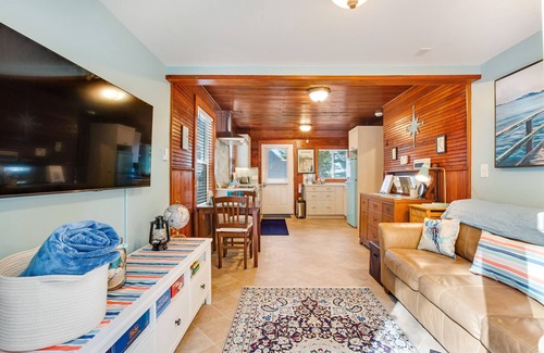 Camano Island Cottage | Cute cabin in gorgeous setting near the beach with firepit, WiFi, & private w/d